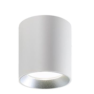 SHOW PLAFONIERA CILINDRICA D12 MODERNA DA ESTERNI IP65 LED 12W LUCE 3000K O 4000K IN 4 COLORI Sovil - Cristalensi Shop Online