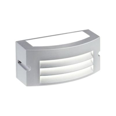 KOBE LAMPADA DA PARETE MODERNA IP54 BIANCA ALLUMINIO O ANTRACITE LED 10W LUCE 3000K O 4000K DA ESTER Sovil - Cristalensi Shop On