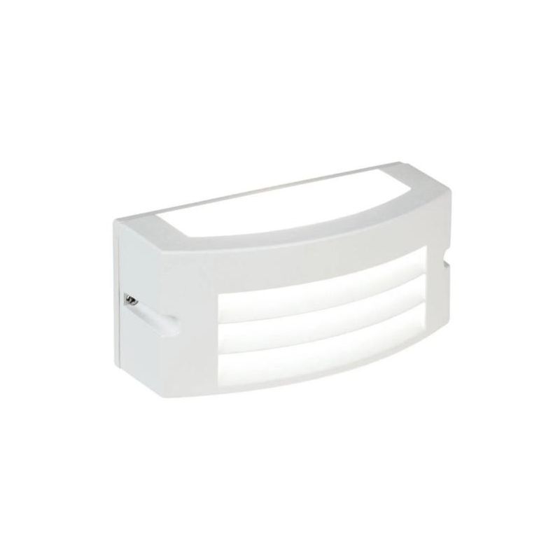 KOBE LAMPADA DA PARETE MODERNA IP54 BIANCA ALLUMINIO O ANTRACITE LED 10W LUCE 3000K O 4000K DA ESTER Sovil - Cristalensi Shop On