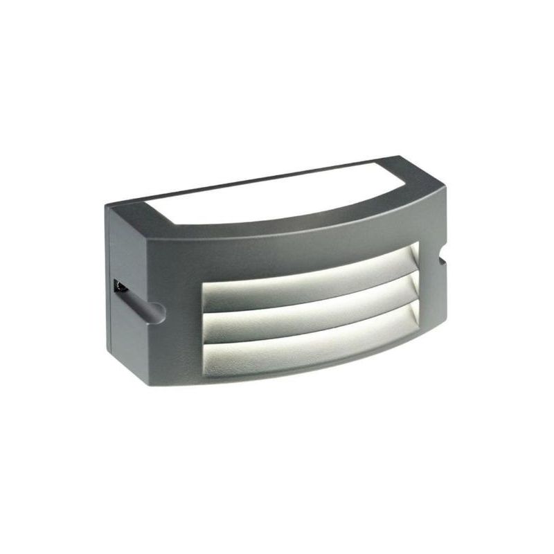 KOBE LAMPADA DA PARETE MODERNA IP54 BIANCA ALLUMINIO O ANTRACITE LED 10W LUCE 3000K O 4000K DA ESTER Sovil - Cristalensi Shop On