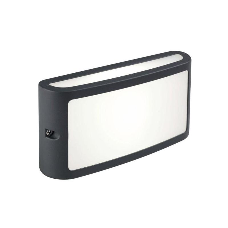 SCREEN APPLIQUE DA ESTERNI LUCE 3000K O 4000K IP54 LED 10W BIANCA MARRONE O ANTRACITE DI SOVIL Sovil - Cristalensi Shop Online