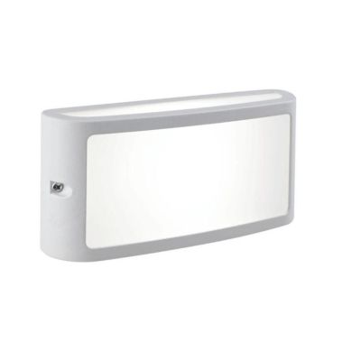 SCREEN APPLIQUE DA ESTERNI LUCE 3000K O 4000K IP54 LED 10W BIANCA MARRONE O ANTRACITE DI SOVIL Sovil - Cristalensi Shop Online
