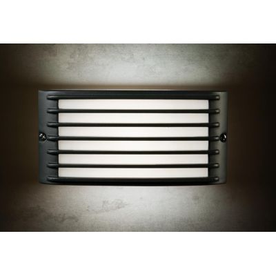 GRID APPLIQUE IN ALLUMINIO IP54 LUCE 3000K O 4000K LED 10W BIANCA ANTRACITE O MARRONE DI SOVIL Sovil - Cristalensi Shop Online