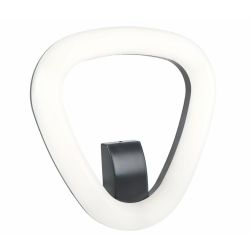 DAPHNE APPLIQUE MODERNA DA ESTERNI IP65 BIANCA O ANTRACITE LED 20W LUCE 3000K O 4000K DI SOVIL Sovil - Cristalensi Shop Online 2