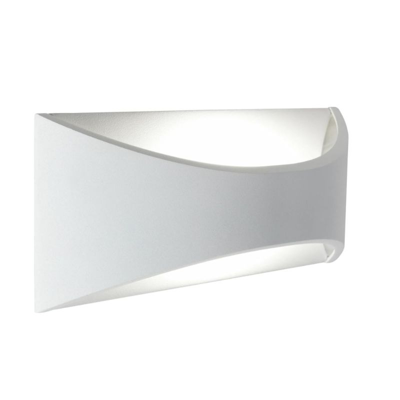 MOON GRANDE APPLIQUE DUE COLORI A LED INTEGRATO SOSTITUIBILE DA 12W IP65 Sovil - Cristalensi Shop Online