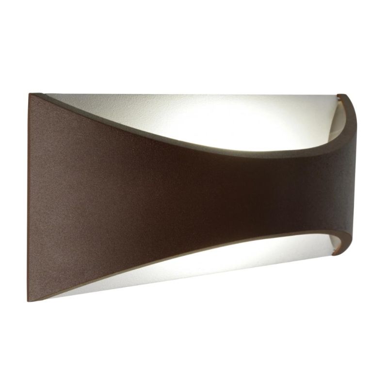 MOON GRANDE APPLIQUE DUE COLORI A LED INTEGRATO SOSTITUIBILE DA 12W IP65 Sovil - Cristalensi Shop Online