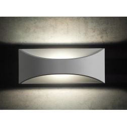 MOON GRANDE APPLIQUE DUE COLORI A LED INTEGRATO SOSTITUIBILE DA 12W IP65 Sovil - Cristalensi Shop Online 2