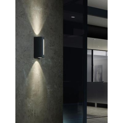 VISION 99123 APPLIQUE DA ESTERNI LUCE 4000K IP65 LED 11W BIANCA O GRIGIA MODERNA DI SOVIL Sovil - Cristalensi Shop Online