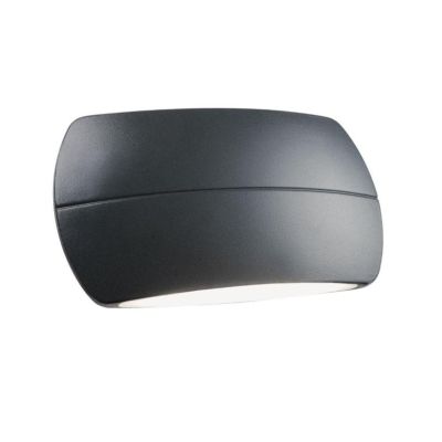 PILLOW APPLIQUE IN ALLUMINIO DUE COLORI A LED INTEGRATO SOSTITUIBILE 10W IP54 Sovil - Cristalensi Shop Online