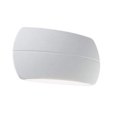 PILLOW APPLIQUE IN ALLUMINIO DUE COLORI A LED INTEGRATO SOSTITUIBILE 10W IP54 Sovil - Cristalensi Shop Online