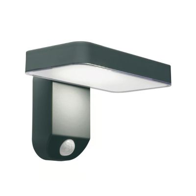 SOLARE APPLIQUE A LED CON SENSORE MOVIMENTO PANNELLO SOLARE E BATTERIA Sovil - Cristalensi Shop Online