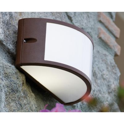PETIT LED INTEGRATO 10W SOSTITUIBILE X ESTERNO IP54 BIANCO ANTRACITE E MARRONE Sovil - Cristalensi Shop Online