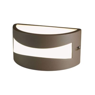 TIBET LED INTEGRATO 10W SOSTITUIBILE X ESTERNO IP54 BIANCO ANTRACITE E MARRONE Sovil - Cristalensi Shop Online