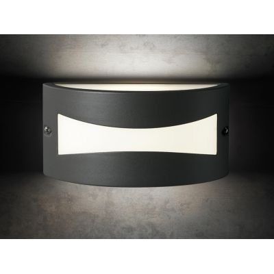 TIBET LED INTEGRATO 10W SOSTITUIBILE X ESTERNO IP54 BIANCO ANTRACITE E MARRONE Sovil - Cristalensi Shop Online