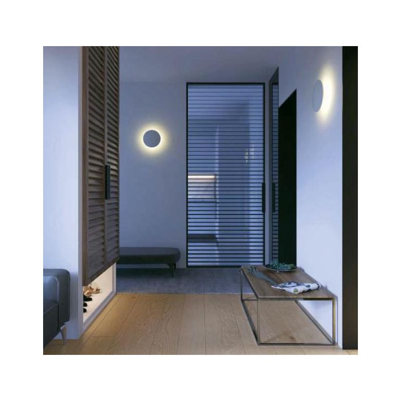 HEAD 99503 APPLIQUE DA ESTERNI LUCE 3000K O 4000K IP65 LED 18W BIANCA O ANTRACITE MODERNA DI SOVIL Sovil - Cristalensi Shop Onli