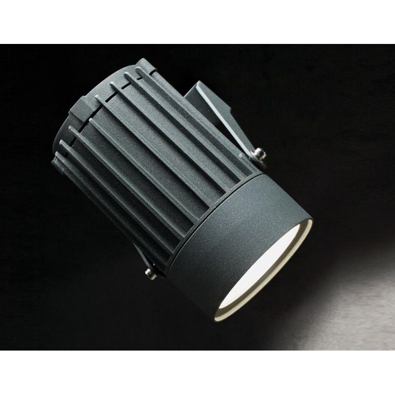 TUBE FARETTO DA ESTERNO ORIENTABILE IP65 LED 12W ANTRACITE CON PICCHETTO INCLUSO Sovil - Cristalensi Shop Online