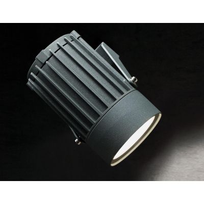 TUBE FARETTO DA ESTERNO ORIENTABILE IP65 LED 12W ANTRACITE CON PICCHETTO INCLUSO Sovil - Cristalensi Shop Online