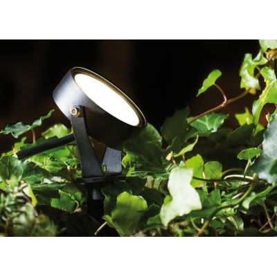 CIAK FARETTO DA ESTERNO ORIENTABILE IP65 LED 15W ANTRACITE CON PICCHETTO INCLUSO Sovil - Cristalensi Shop Online