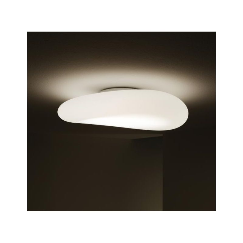 MR MAGOO PLAFONIERA DI LINEA LIGHT DIAMETRO 52 CM LED 23W MODERNA STILNOVO MA&DE - Cristalensi Shop Online