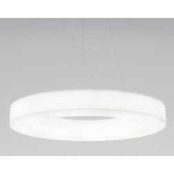 SATURN P GRANDE LAMPADARIO A SOSPENSIONE DIAMETRO 115 LED 98W 3000K O 4000K DIMMERABILE MODERNO STILNOVO MA&DE - Cristalensi Sho