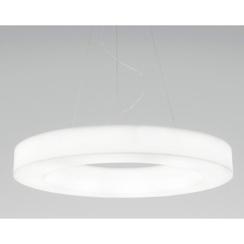 SATURN P GRANDE LAMPADARIO A SOSPENSIONE DIAMETRO 115 LED 98W 3000K O 4000K DIMMERABILE MODERNO STILNOVO MA&DE - Cristalensi Sho