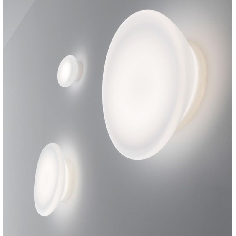 DYNAMIC APPLIQUE PICCOLA MODERNA ROTONDA LED 6W LUCE 3000K MARCHIO STILNOVO STILNOVO MA&DE - Cristalensi Shop Online