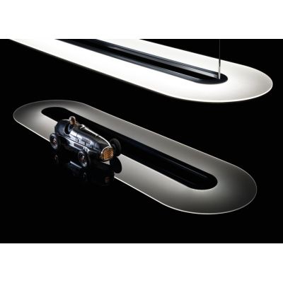 OPTI-LINE SOSPENSIONE DIMMERABILE ULTRAMODERNA LED 47W 3000K BIANCO O ALLUMINIO STILNOVO STILNOVO MA&DE - Cristalensi Shop Onlin