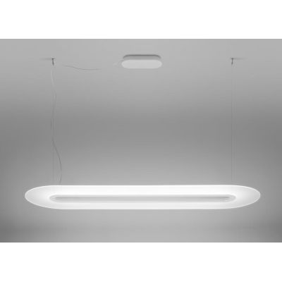 OPTI-LINE SOSPENSIONE DIMMERABILE ULTRAMODERNA LED 47W 3000K BIANCO O ALLUMINIO STILNOVO STILNOVO MA&DE - Cristalensi Shop Onlin