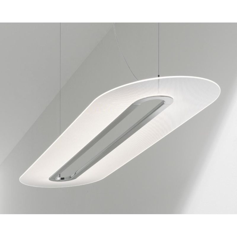 OPTI-LINE SOSPENSIONE DIMMERABILE ULTRAMODERNA LED 47W 3000K BIANCO O ALLUMINIO STILNOVO STILNOVO MA&DE - Cristalensi Shop Onlin