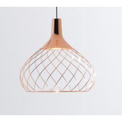 MONGOLFIER P2 SOSPENSIONE SINGOLA A GABBIA D40 3 COLORI CON LED 16W DI STILNOVO STILNOVO MA&DE - Cristalensi Shop Online 2