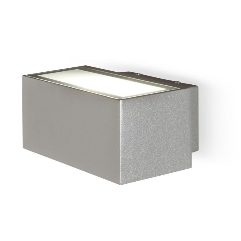 BACH APPLIQUE ESTERNO IP54 BIANCO ANTRACITE O GRIGIO MODERNO 1XE27 ECONOMICO PROMOINGROSS - Cristalensi Shop Online