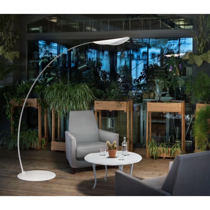 DIPHY PIANTANA AD ARCO LINEA LIGHT LED 30W DIMMERABILE PUSH LAMPADA DA TERRA STILNOVO MA&DE - Cristalensi Shop Online