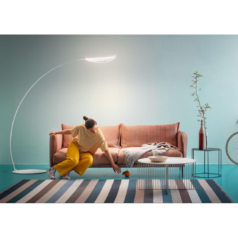 DIPHY PIANTANA AD ARCO LINEA LIGHT LED 30W DIMMERABILE PUSH LAMPADA DA TERRA STILNOVO MA&DE - Cristalensi Shop Online