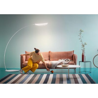 DIPHY PIANTANA AD ARCO LINEA LIGHT LED 30W DIMMERABILE PUSH LAMPADA DA TERRA STILNOVO MA&DE - Cristalensi Shop Online