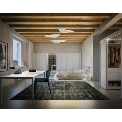 DIPHY LAMPADARIO ULTRAMODERNO CON LUCE DIMMERABILE LED 42W LUCE 3000K DELLA LINEA LIGHT STILNOVO MA&DE - Cristalensi Shop Online