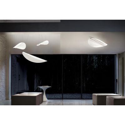 DIPHY LAMPADARIO ULTRAMODERNO CON LUCE DIMMERABILE LED 42W LUCE 3000K DELLA LINEA LIGHT STILNOVO MA&DE - Cristalensi Shop Online