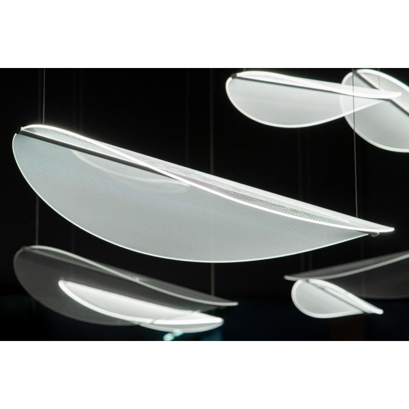 DIPHY GRANDE LAMPADARIO SOSPENSIONE LED 40W 3000K ULTRAMODERNO LINEA LIGHT STILNOVO MA&DE - Cristalensi Shop Online