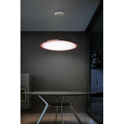 HINOMARU SOSPENSIONE RAME O NERA DIAMETRO 67 CM LED 42W MARCHIO STILNOVO DELLA LINEA LIGHT STILNOVO MA&DE - Cristalensi Shop Onl