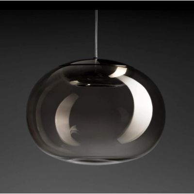 LA MARIEE SOSPENSIONE SINGOLA IN VETRO 4 COLORI LED 9W LUCE 3000K DI STILNOVO STILNOVO MA&DE - Cristalensi Shop Online