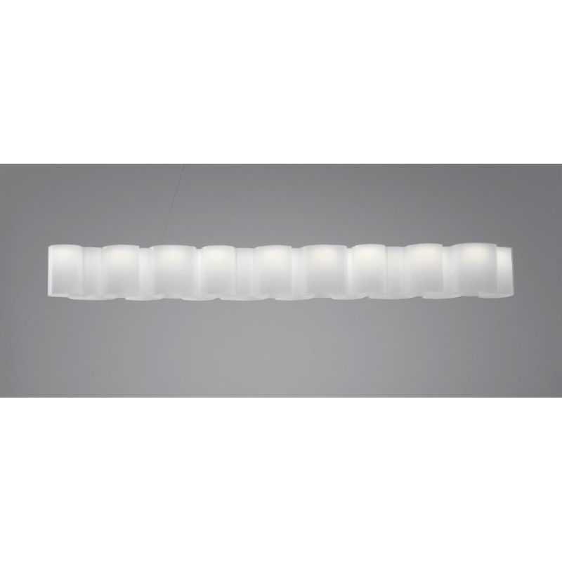 HONEY SOSPENSIONE LINEARE MODERNA LED 35W LUCE 2700K BIANCA MARCHIO STILNOVO STILNOVO MA&DE - Cristalensi Shop Online