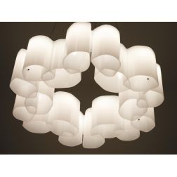 HONEY SOSPENSIONE ROTONDA D 35 LED 35W LUCE 2700K BIANCA MODERNA MARCHIO STILNOVO STILNOVO MA&DE - Cristalensi Shop Online 2