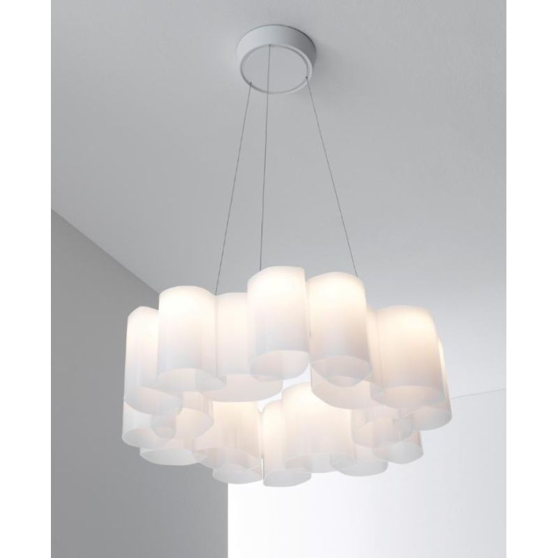HONEY SOSPENSIONE ROTONDA D 35 LED 35W LUCE 2700K BIANCA MODERNA MARCHIO STILNOVO STILNOVO MA&DE - Cristalensi Shop Online