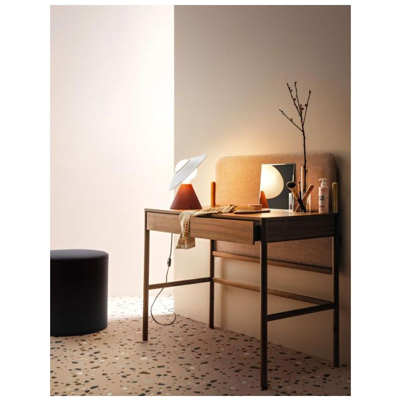 FANTE LAMPADA DA TAVOLO DESIGN MODERNO NERA O ROSSO ATTACCO E27 MARCHIO STILNOVO STILNOVO MA&DE - Cristalensi Shop Online