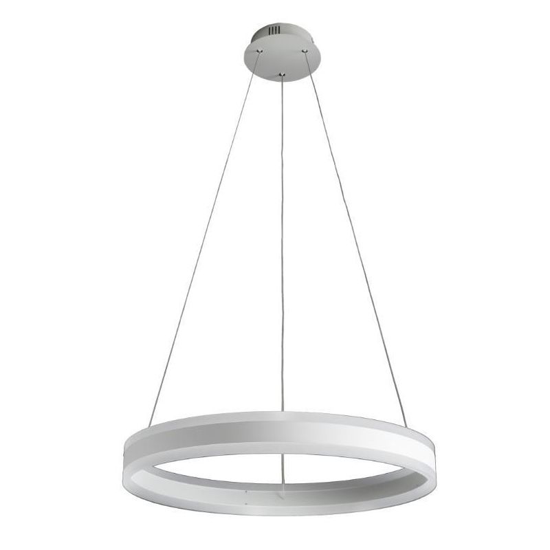 TWIN S40 SOSPENSIONE IN METALLO 14 COLORI LED 29W MODERNA ED ECONOMICA D40 CM PROMOINGROSS - Cristalensi Shop Online