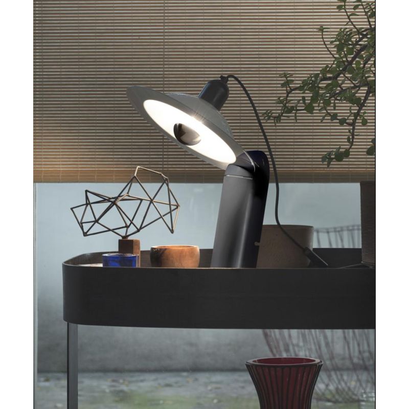 LAMPIATTA LAMPADA DA TAVOLO O DA PARETE IN STILE VINTAGE BIANCA NERA O ROSSA MARCHIO STILNOVO STILNOVO MA&DE - Cristalensi Shop