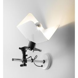 TRIEDRO APPLIQUE DAL DESIGN MODERNO BIANCA CON ATTACCO E27 MARCHIO STILNOVO STILNOVO MA&DE - Cristalensi Shop Online