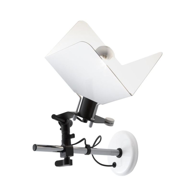 TRIEDRO APPLIQUE DAL DESIGN MODERNO BIANCA CON ATTACCO E27 MARCHIO STILNOVO STILNOVO MA&DE - Cristalensi Shop Online