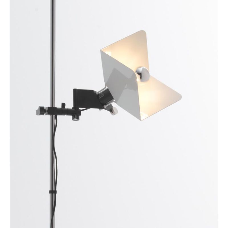 TRIEDRO PIANTANA DAL DESIGN MODERNO BIANCA CON ATTACCO E27 MARCHIO STILNOVO STILNOVO MA&DE - Cristalensi Shop Online