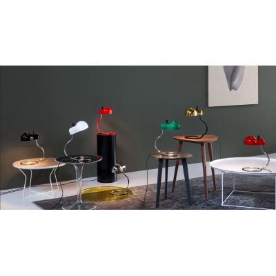 MINITOPO LAMPADA DA TAVOLO CON DESIGN MODERNO COLORE ORO ATTACCO E27 MARCHIO STILNOVO STILNOVO MA&DE - Cristalensi Shop Online