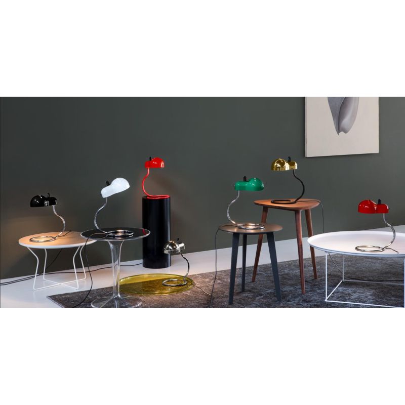 MINITOPO LAMPADA DA TAVOLO 5 COLORI DESIGN MODERNO ATTACCO E27 MARCHIO STILNOVO STILNOVO MA&DE - Cristalensi Shop Online